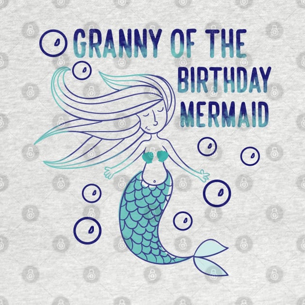 Granny of the birthday mermaid by YaiVargas